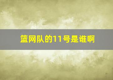 篮网队的11号是谁啊