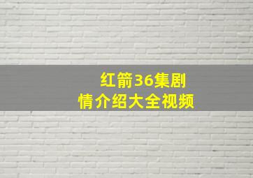 红箭36集剧情介绍大全视频