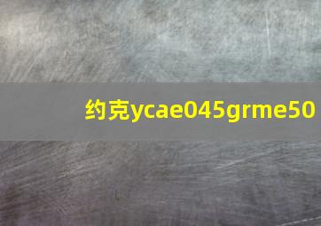 约克ycae045grme50