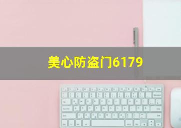 美心防盗门6179