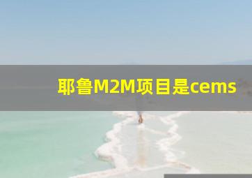 耶鲁M2M项目是cems