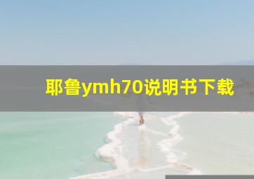 耶鲁ymh70说明书下载