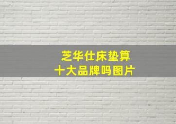 芝华仕床垫算十大品牌吗图片