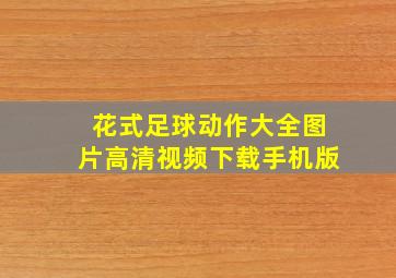 花式足球动作大全图片高清视频下载手机版