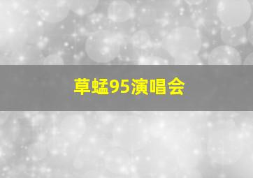 草蜢95演唱会