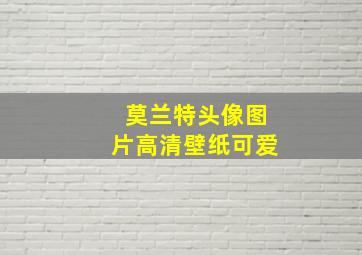 莫兰特头像图片高清壁纸可爱