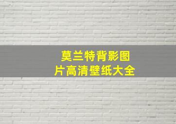 莫兰特背影图片高清壁纸大全