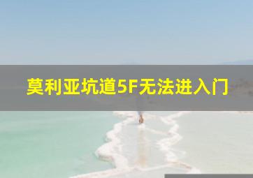 莫利亚坑道5F无法进入门