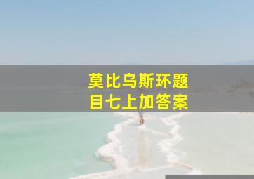 莫比乌斯环题目七上加答案