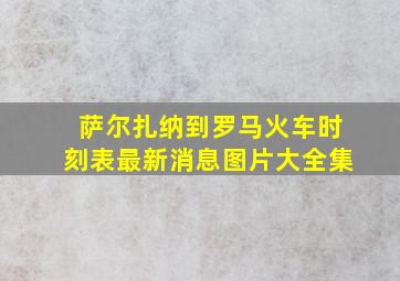 萨尔扎纳到罗马火车时刻表最新消息图片大全集