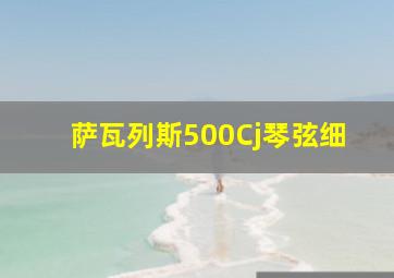 萨瓦列斯500Cj琴弦细