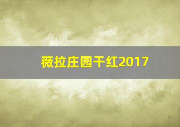 薇拉庄园干红2017