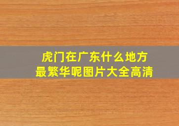 虎门在广东什么地方最繁华呢图片大全高清