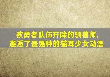 被勇者队伍开除的驯兽师,邂逅了最强种的猫耳少女动漫