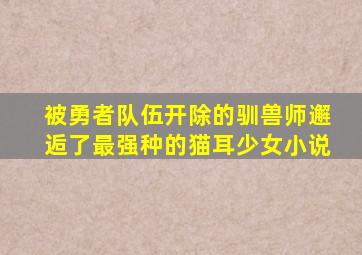 被勇者队伍开除的驯兽师邂逅了最强种的猫耳少女小说