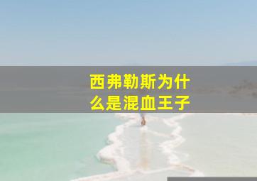 西弗勒斯为什么是混血王子