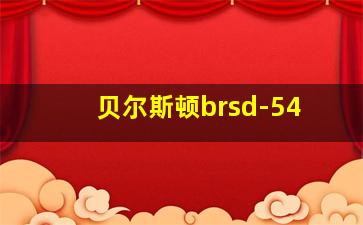 贝尔斯顿brsd-54