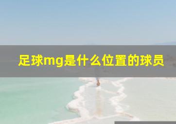 足球mg是什么位置的球员