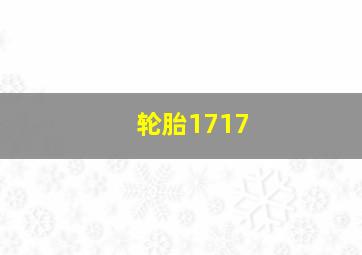 轮胎1717