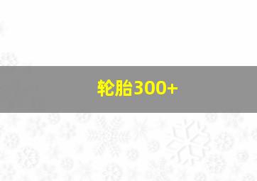 轮胎300+