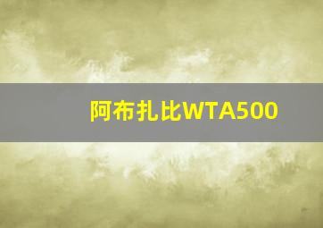 阿布扎比WTA500