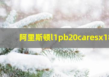 阿里斯顿l1pb20caresx18