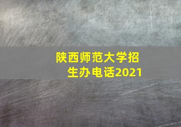 陕西师范大学招生办电话2021