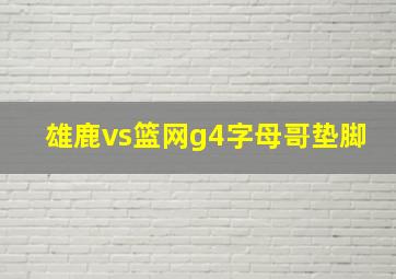 雄鹿vs篮网g4字母哥垫脚