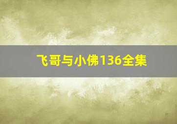 飞哥与小佛136全集