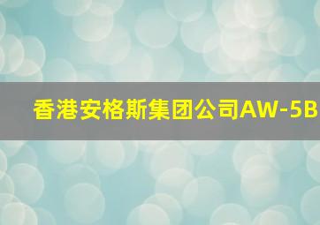 香港安格斯集团公司AW-5B