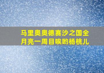 马里奥奥德赛沙之国全月亮一周目唉哟杨桃儿