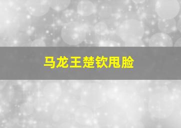 马龙王楚钦甩脸