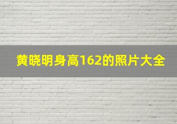 黄晓明身高162的照片大全