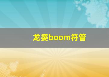 龙婆boom符管