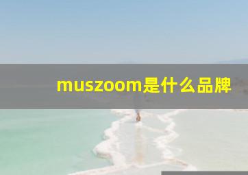 muszoom是什么品牌