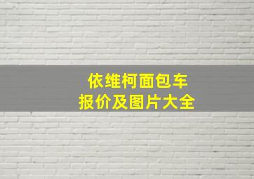 依维柯面包车报价及图片大全